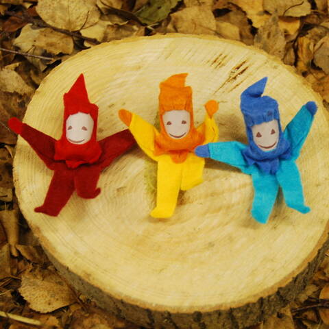 Small Tumbling Gnomes - Pack of 10
