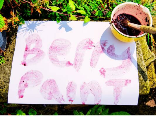 Berry paint 60x40