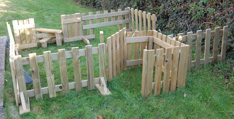 Fence and stiles cropped