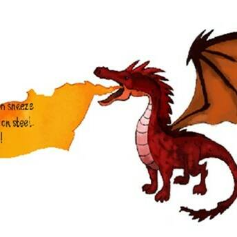Dragons sneeze