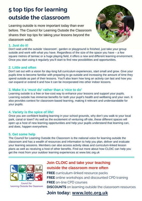 Tips for learning outside the classroom