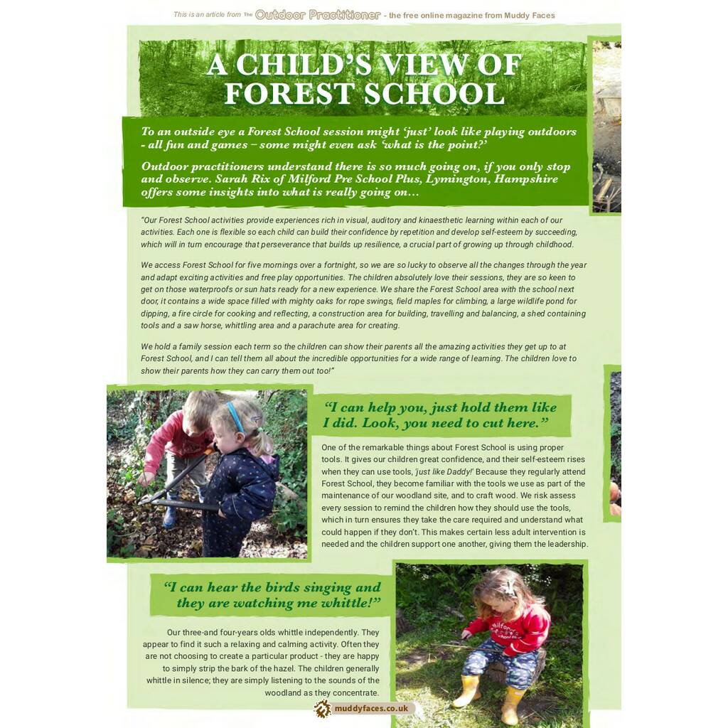 A Childs View of Forest School p1