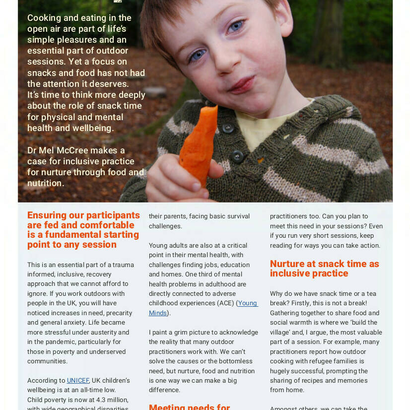 Reclaiming Snack Time p1