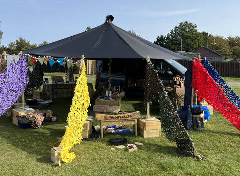 MF shelter at FSA conf