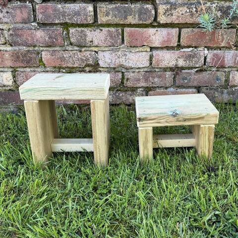 Chunky Outdoor Stool