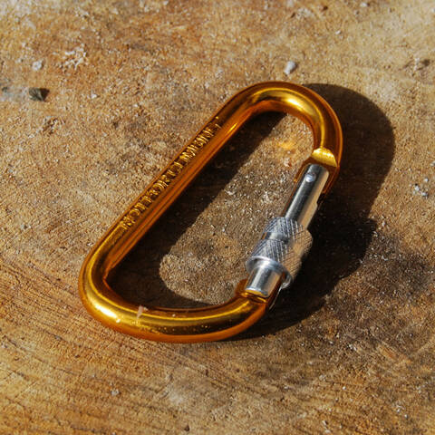 Carabiner with Screwgate