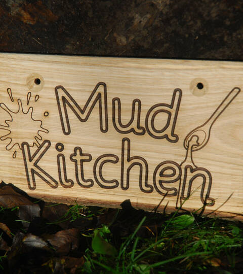 Rustic Sign - Mud Kitchen