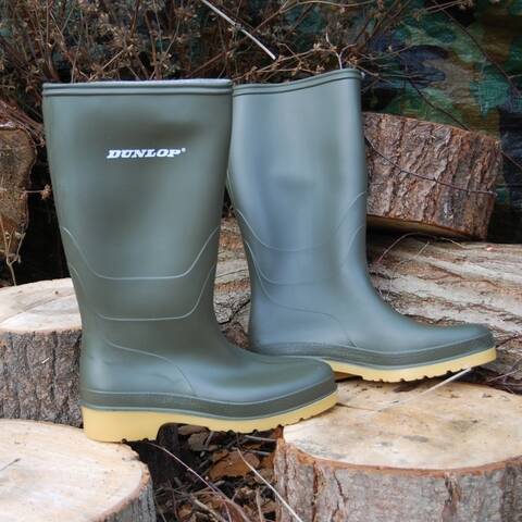 Dunlop Dull Wellingtons - Youth
