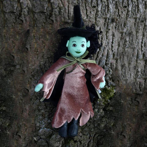 Green Witch Finger Puppet