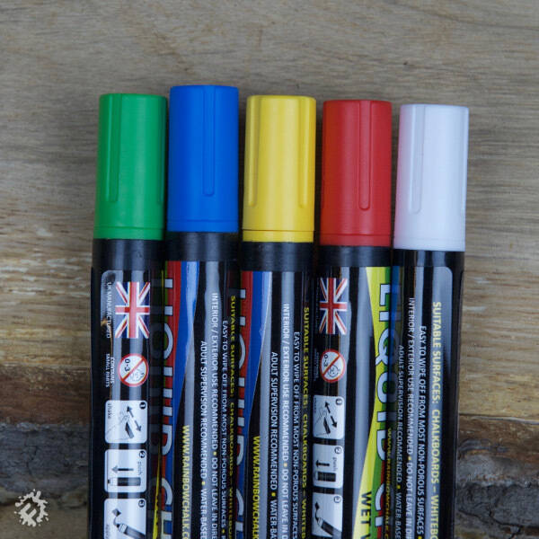 Liquid Chalk Markers, Water-soluble Board