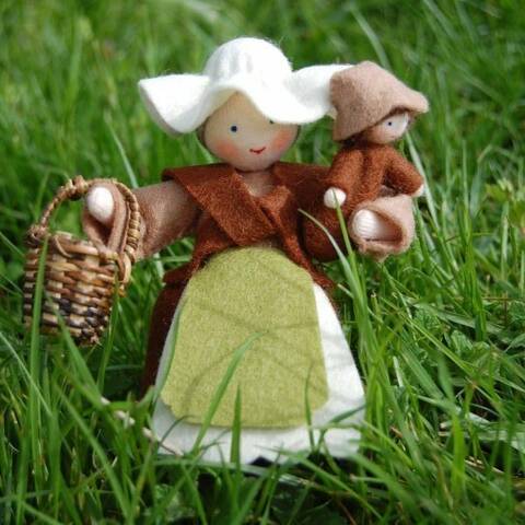 Mother Earth Felt Doll