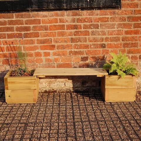 Set of Planters & Seats x5