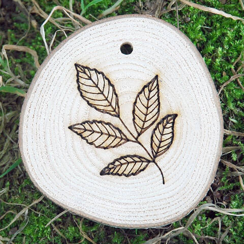 Trail Disc - Leaf - Ash
