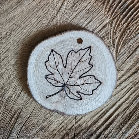 Trail Disc - Leaf - Maple