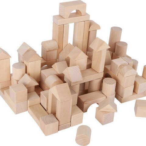 Wooden Blocks in a Bag